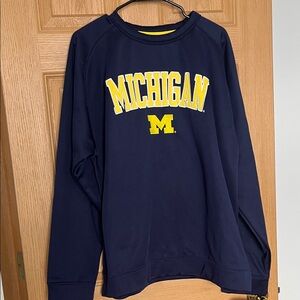 Majestic Navy and Yellow Sweatshirt